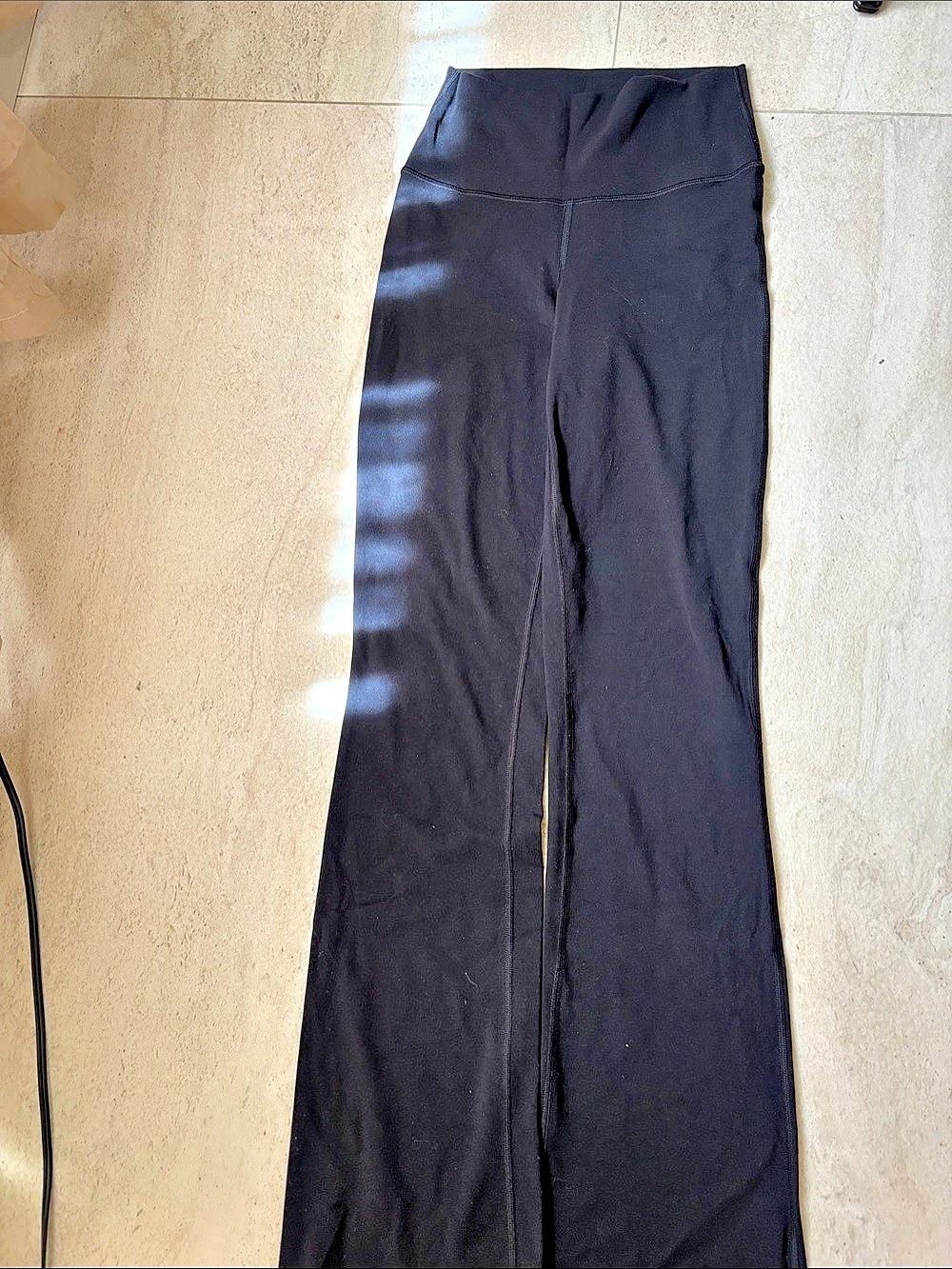 Athleta Transcend 7/8 Pant Black Athletic Pants Size Small